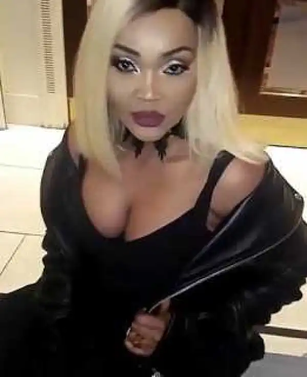 Actress Mercy Aigbe Flaunts Bosom In Sexy All Black Shoot [Photos]